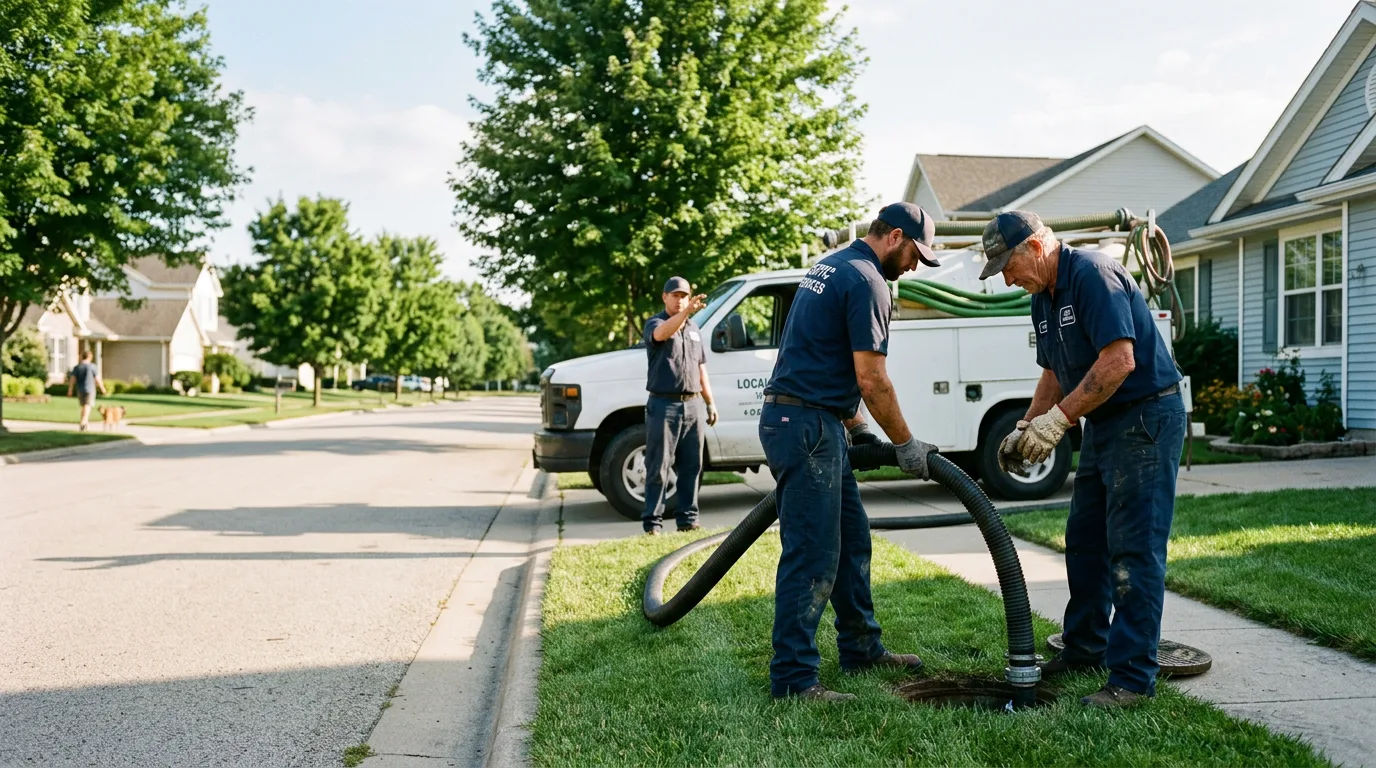Septic Tank Cleaning in Sherwood, MD